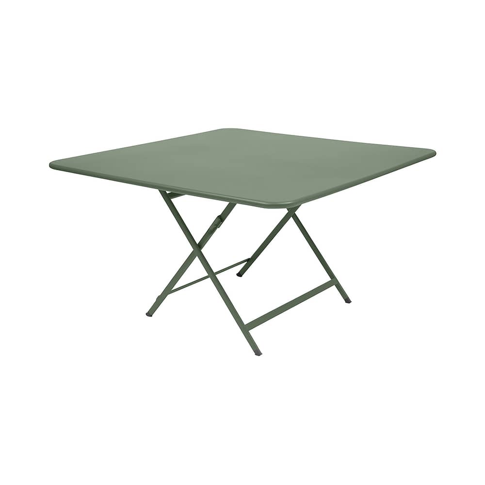 Klapptisch Caractère metall grün / 128 x 128 cm - Fermob - Kaktus - lackierter Stahl