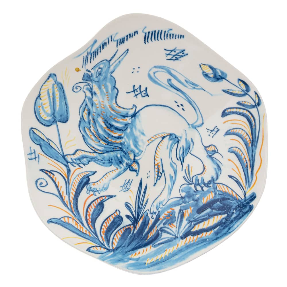 Assiette creuse Classics on Acid - Leone / Ø 24,9 cm - Diesel living with Seletti - Leone - Porcelaine fine