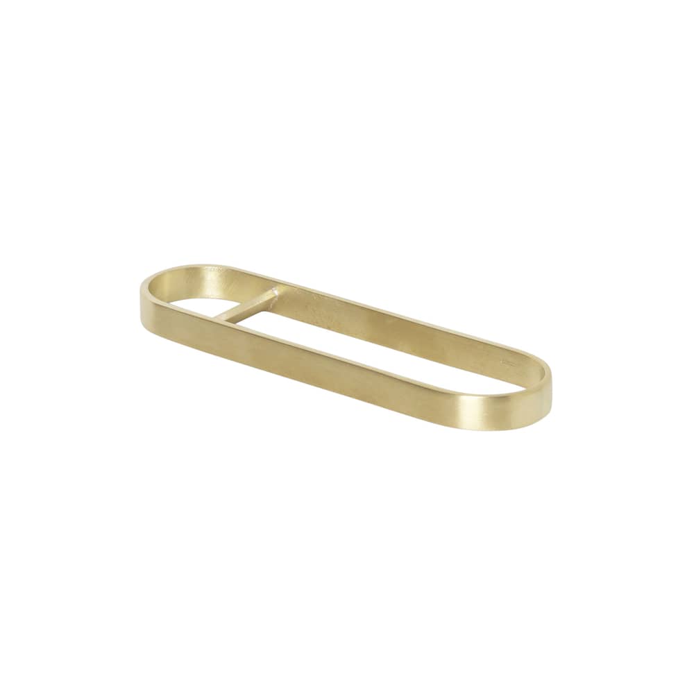 Flaschenöffner Fein gold metall / Messing - Ferm Living - Messing - Massives Messing