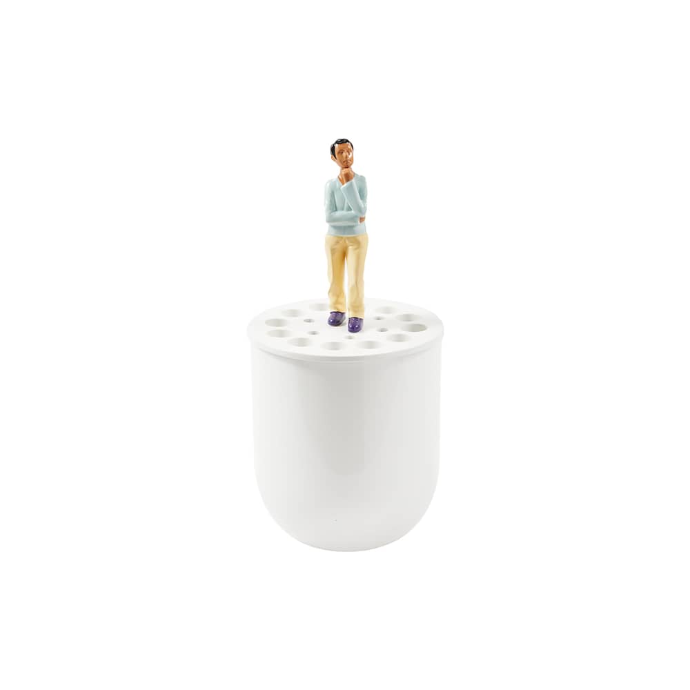 Vaso Rêveur du Jour ceramica bianco - Pols Potten - Bianco - Ceramica
