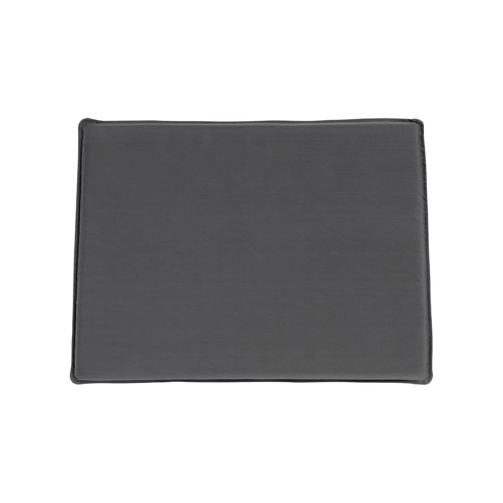 Accessoire / Coussin assise pour fauteuil bas Hee - Hay - Anthracite - Mousse polyuréthane, Tissu oléfine