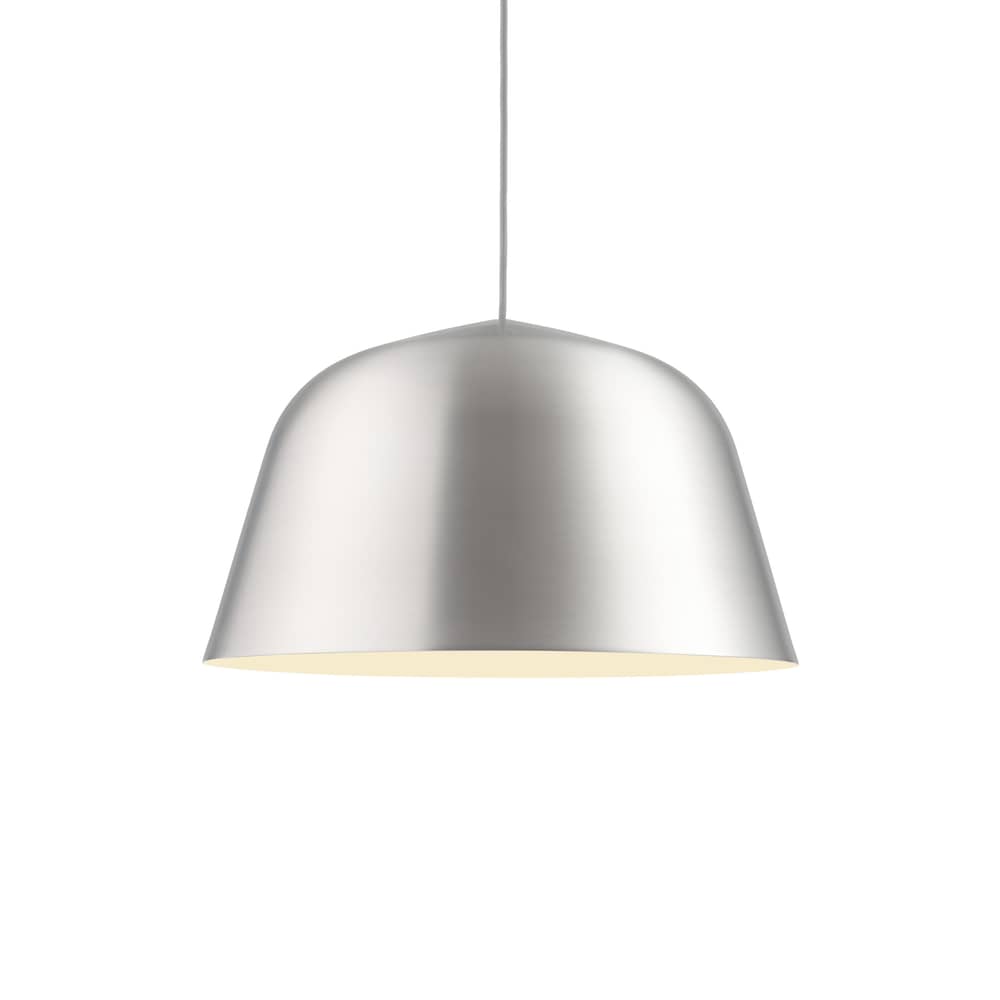 Ambit Pendant metal silver / Ø 40 cm - Muuto - Brushed aluminium - Aluminium