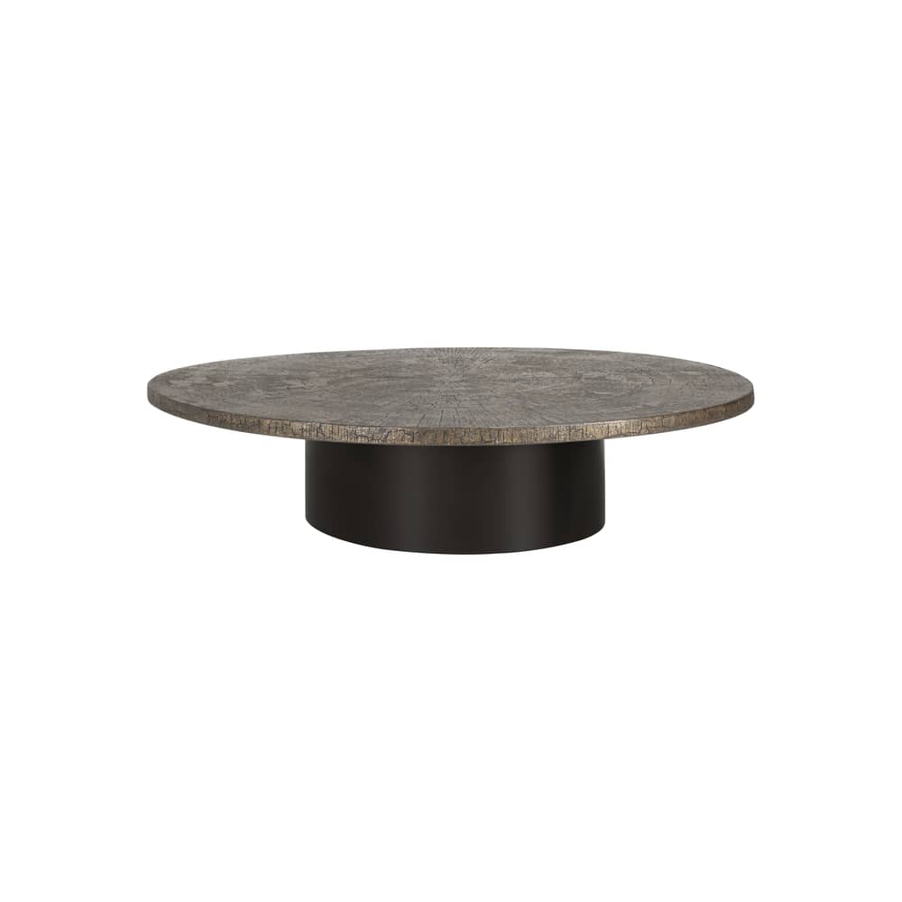 Coffee table Slice Ethnicraft / 138 x 123 x H 33 cm - Brown