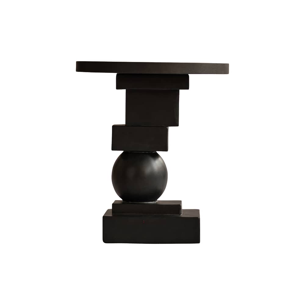 Table d\'appoint Artist / Ø 44 x H 50 cm - Chêne - 101 COPENHAGEN - Café noir (chêne) - Chêne massif certifié FSC