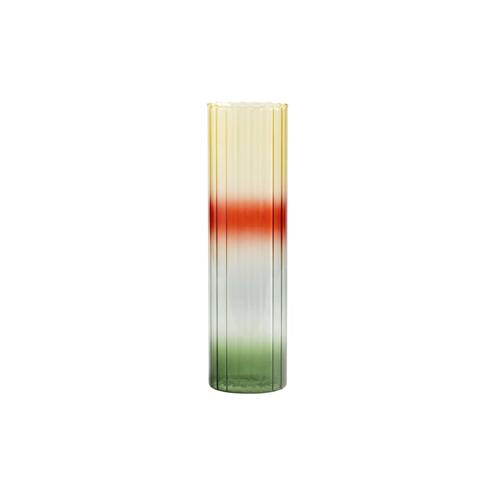 Gradient Evening Vase glass multicoloured / Large - Ø 8 x H 29 cm - & klevering - Large / Multicoulered - Glass