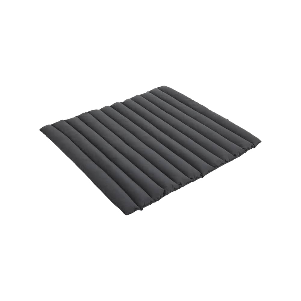 Armlehne  textil grau / Für Gartensofa Palissade Lounge L 139 cm - Hay - Anthrazit - Olefin Stoff, Polyurethan-Schaum