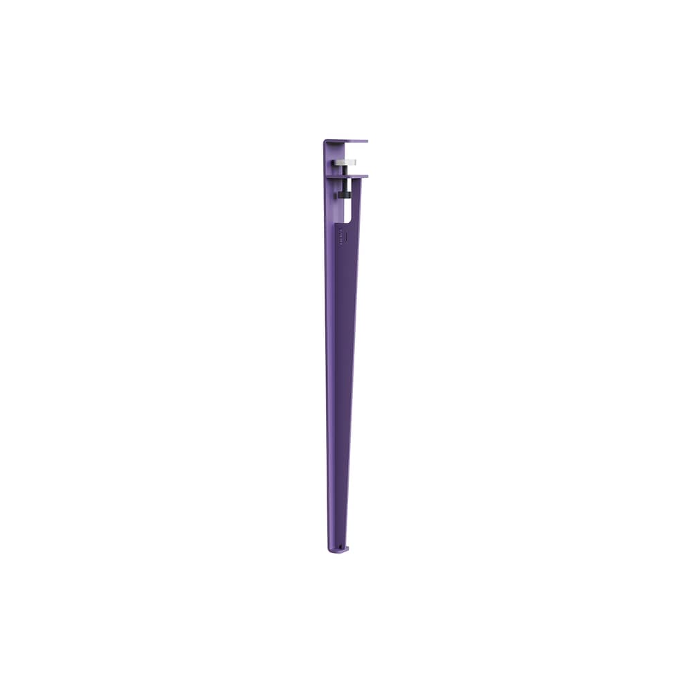 Fuß  metall violett - TIPTOE - Violet (by Uchronia) - thermolackierter Stahl
