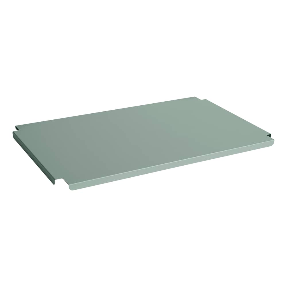 Couvercle  métal vert / Pour panier Colour Crate Large 34,5 x 53 cm - Hay - Vert Sauge - Acier