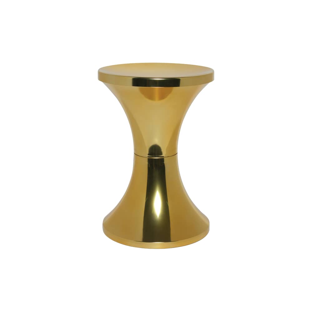 Stamp Edition Tam Tam Chromé Stool - chromed gold | Made In Design UK
