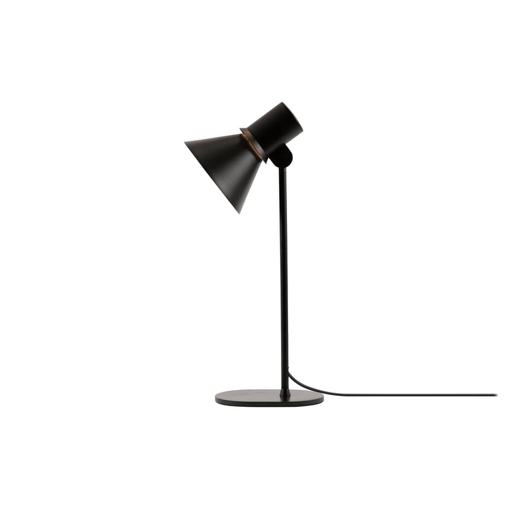 Tischleuchte Type 80 T1 metall schwarz / Schwenkbar - Anglepoise - Schwarz mattiert - Aluminium, Stahl