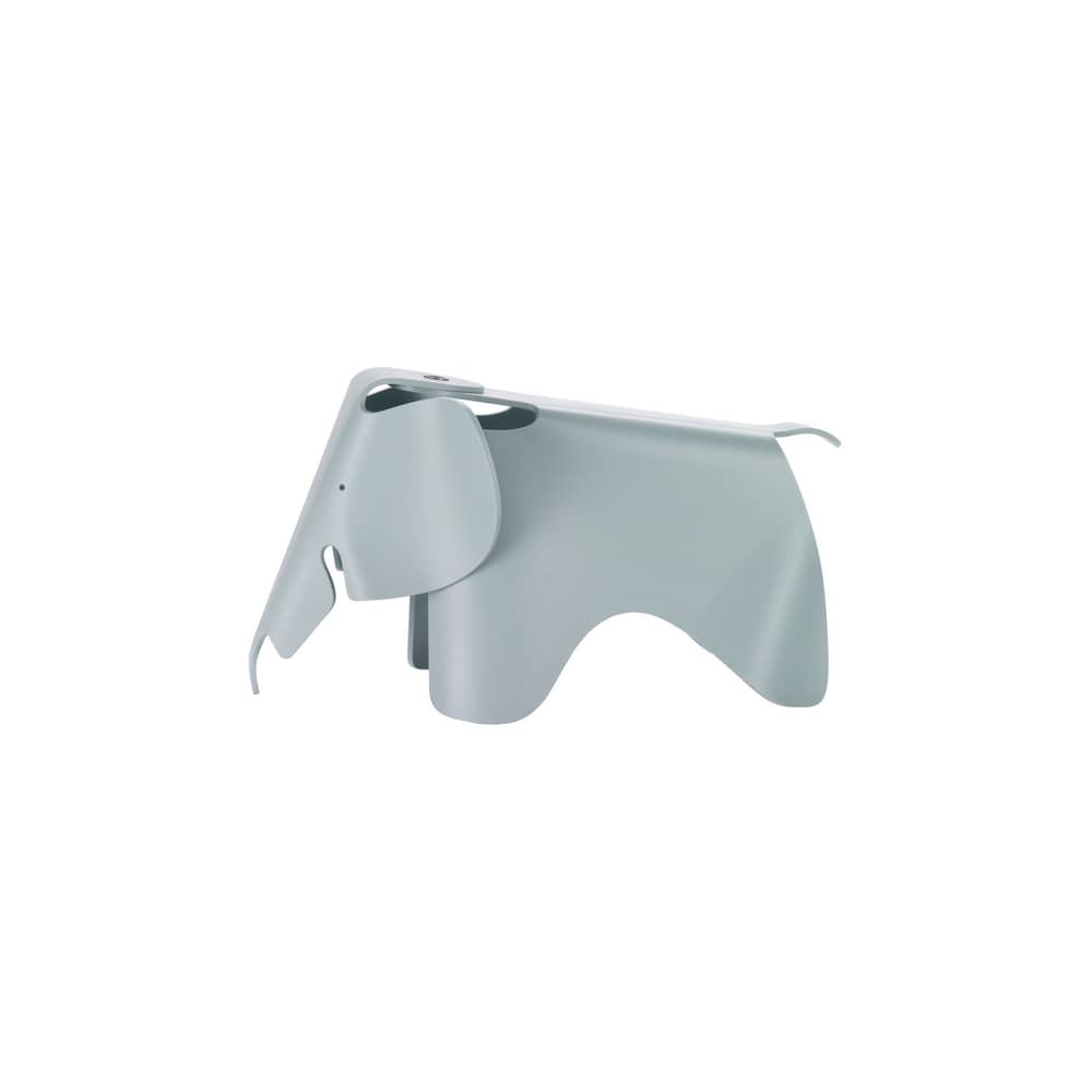 Decorazione Eames Elephant materiale plastico blu / Small (1945) - L 39 cm / Polipropilene - Vitra - Grigio Blute - Polipropilene