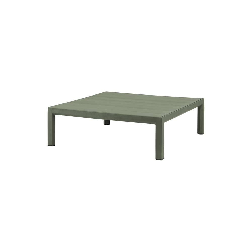 Table basse Maximo vert / 80 x 80 x H 25,5 cm - NARDI - Vert Cactus - Résine fibre de verre