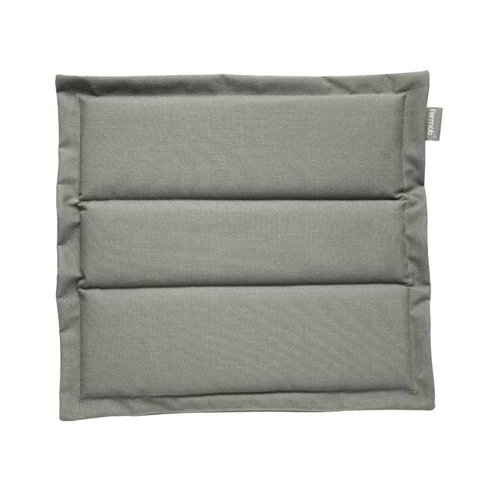 Zubehör  textil grau / Sitzkissen für Stühle und Sessel von Luxembourg & Monceau - Fermob - Graubeige - Leinen, Schaumstoff
