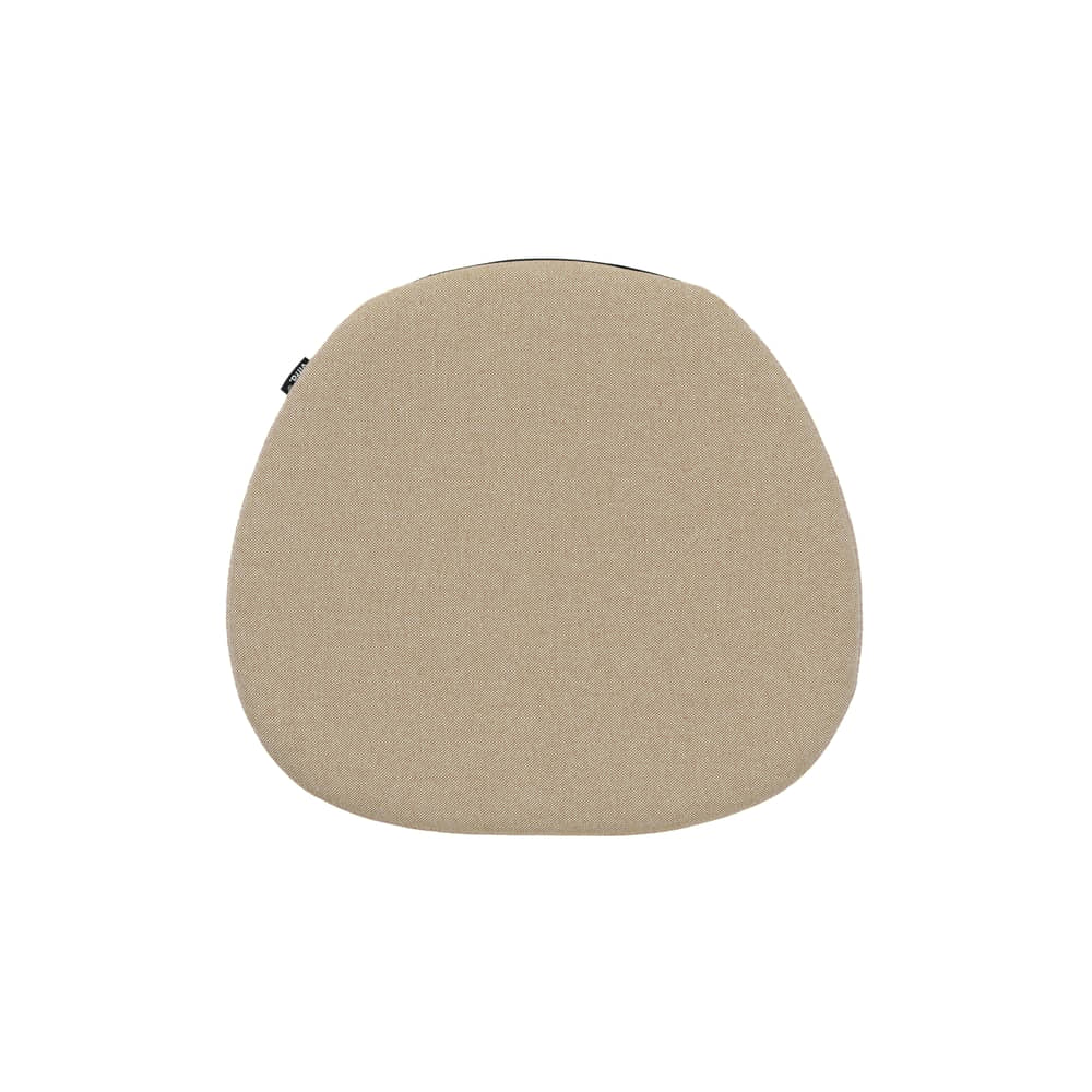 Coussin d\'assise Soft Seat / type B - L 41,5 x P 37 cm / Set de 3 - Vitra - Tabac (tissu Plano 20) - Feutre, Tissu Plano