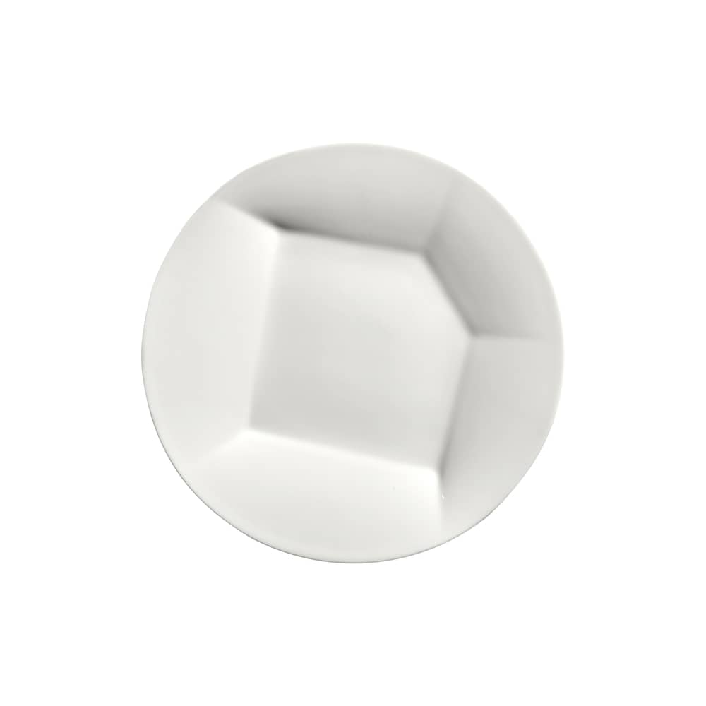 Piatto da dessert Silos 03 ceramica bianco / Ø 24 cm - Set da 2 - Serax - N. 03 / Bianco - Porcellana