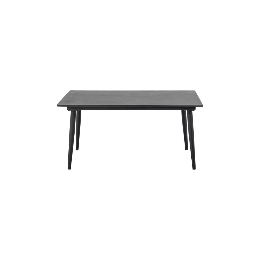 Table basse Pavone métal noir / 90 x 44 x H 60 cm - Fibrociment - Bloomingville - Noir - 