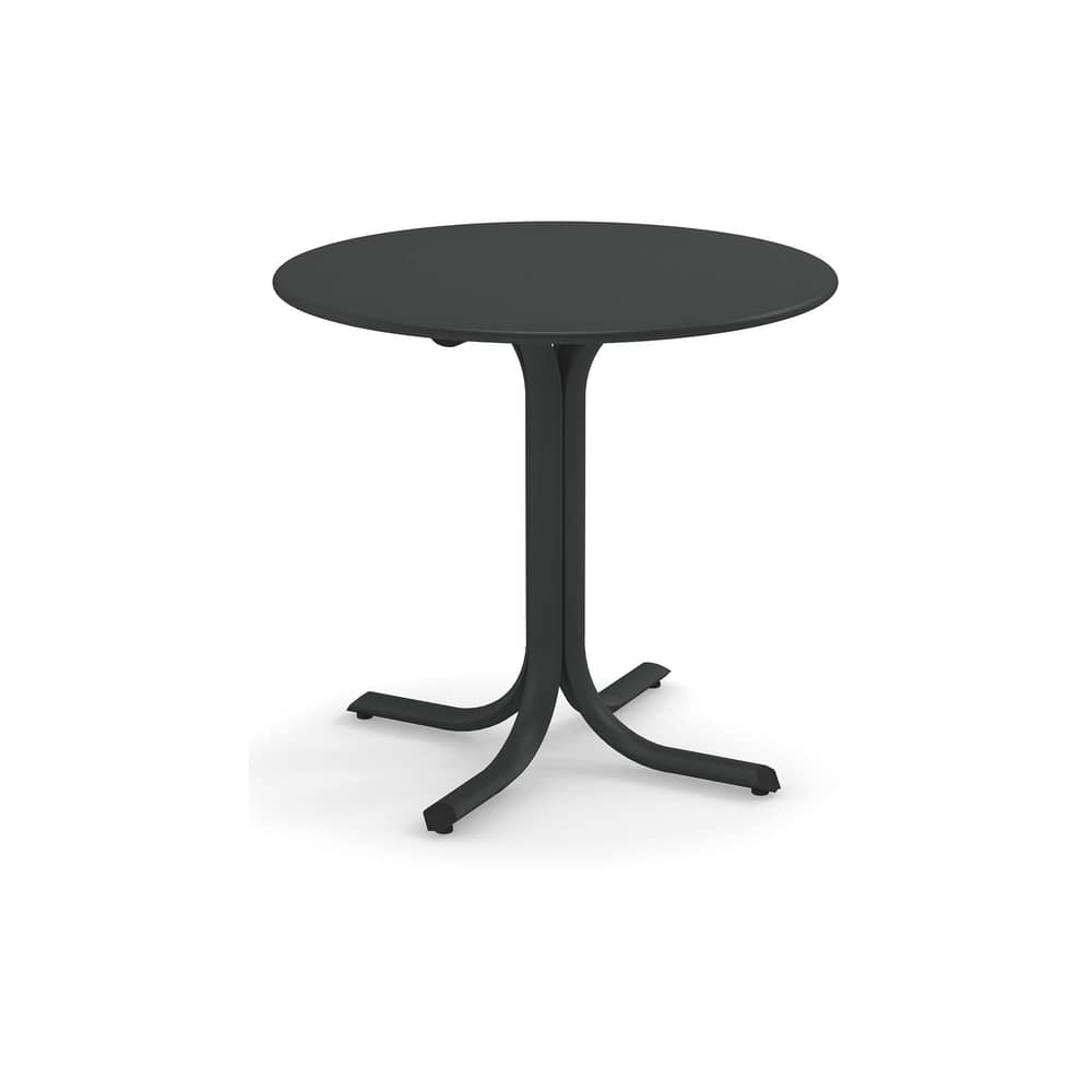Table ronde System métal multicolore / Ø 120 cm / Modèle d\'exposition - Emu - Fer Antique - Acier peint