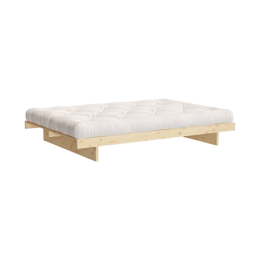 Lit double Kanso / Pour matelas 180 x 200 cm - KARUP DESIGN - Pin clair / Sans tiroirs - Pin massif certifié FSC