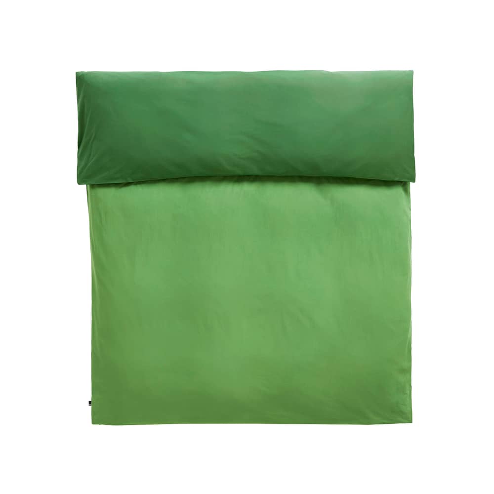 copripiumino  240 x 220 cm Duo tessuto verde / cotone Oeko-tex - Hay - Verde Matcha - Cotone certificato Oeko-Tex®