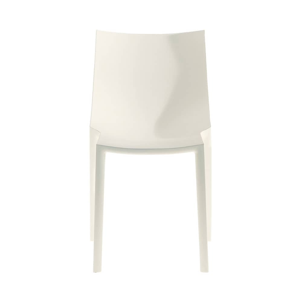 Chaise empilable Bo plastique blanc - Driade - Blanc - Polypropylène