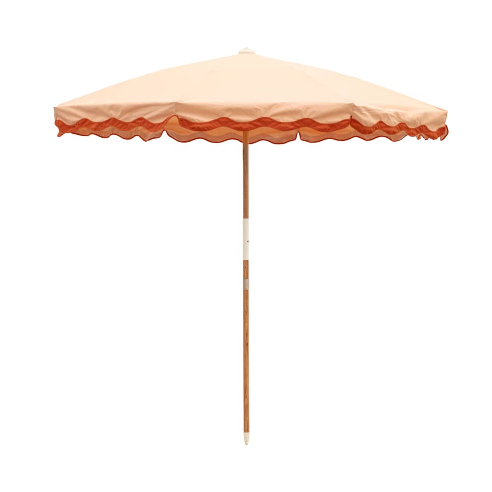 Serviette De Plage Business & Pleasure Co - Océan Et Rayures Roses - Neuve