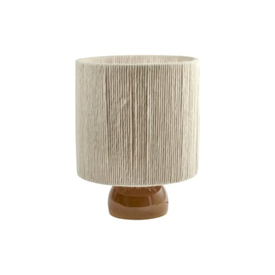 Lampe de table Heritage tissu marron / H 66.5 cm - Serax