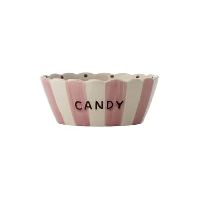 Bol Chip - Candy céramique rose / Ø 17 x H 7 cm - Bloomingville