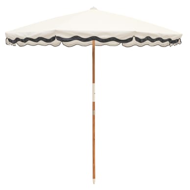 The Amalfi Riviera Parasol textile white / Ø 230 cm - BUSINESS & PLEASURE