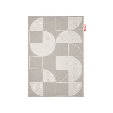 Tapis d'extérieur Carpretty Petit tissu beige / 230 x 160 cm - Polypropylène tissé - Fatboy