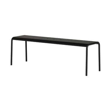 Banc Panorama métal noir / L 140 cm - TIPTOE