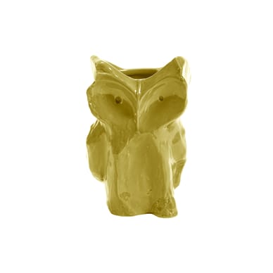 Vase After Midnight Owl  céramique jaune / Small - H 23 cm - Serax