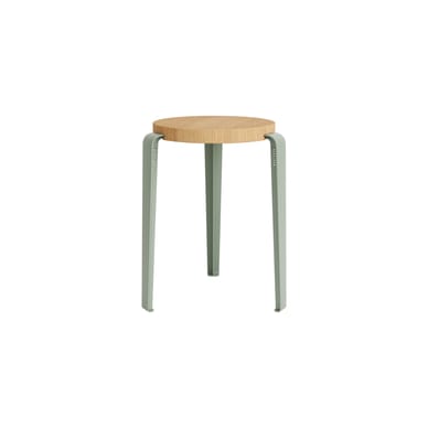 Tabouret empilable Lou / H 45 cm - Chêne - TIPTOE