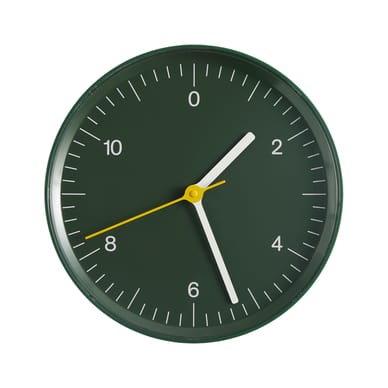 Hay Wall clock - green | Made In Design UK