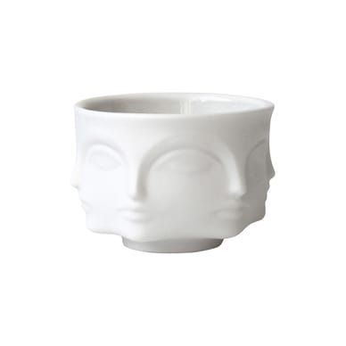 Photophore Votive céramique blanc / Coupelle - Jonathan Adler