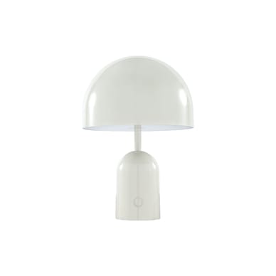 Lampada senza fili ricaricabile Bell LED materiale plastico bianco - Tom Dixon