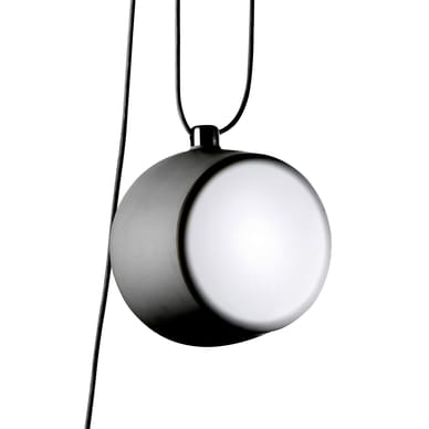 AIM Pendant metal black LED - Ø 24 cm - Flos