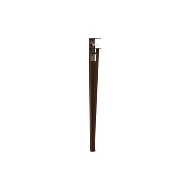 Pied avec fixation étau by Uchronia / H 75 cm - Pour créer table & bureau - TIPTOE
