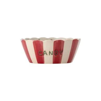 Bol Chip - Candy céramique rouge / Ø 17 x H 7 cm - Bloomingville