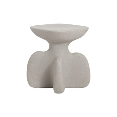 Table d'appoint Archeo plastique gris / H 38,7 cm - Jaime Hayón - Magis