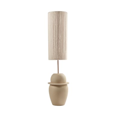 Lampadaire Heritage 02 tissu beige / H 154 cm - Serax