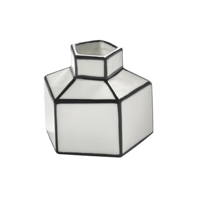 Vase Carte Blanche céramique blanc / Small - Ø 5,8 x H 8,5 cm - Serax