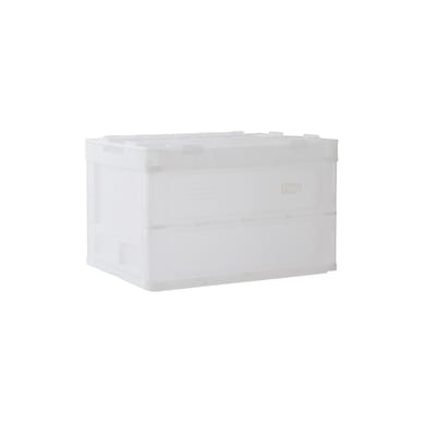 Boîte Blox Large plastique transparent / 59.5 x 41 x H 38.5 cm - STUDIO ABOUT
