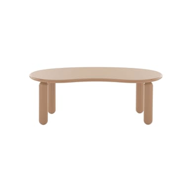 Table basse Undique Mas bois beige / 119 x 59 x H 44 cm - Patricia Urquiola, 2023 - Kartell