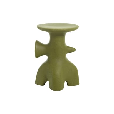 Archeo End table plastic material green / H 46.7 cm—Jaime Hayón - Magis