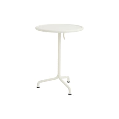 Tavolo rotondo Deville metallo bianco / Ø 55 cm - Hay