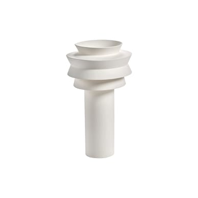 Lampe de table Leo 02 céramique blanc / H 40 cm - Serax