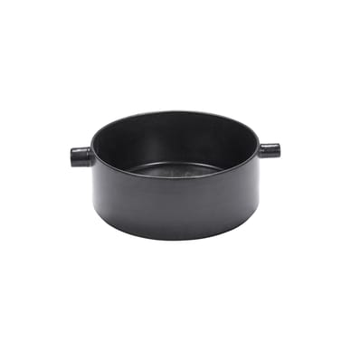 Plat à four FCK Large céramique noir / Ø 25 x H 9,8 cm - Serax