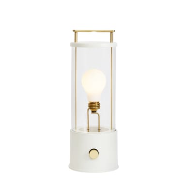 Lampe extérieur sans fil rechargeable The Muse métal blanc / IP44 - Verre - TALA