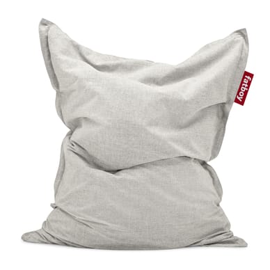 Pouf per esterno The Original Outdoor tessuto beige Tessuto / Olefina - Fatboy