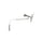 Applique avec prise MINI Lampe de Marseille métal blanc by Le Corbusier / L 90 cm - Réédition 1954 - Nemo
